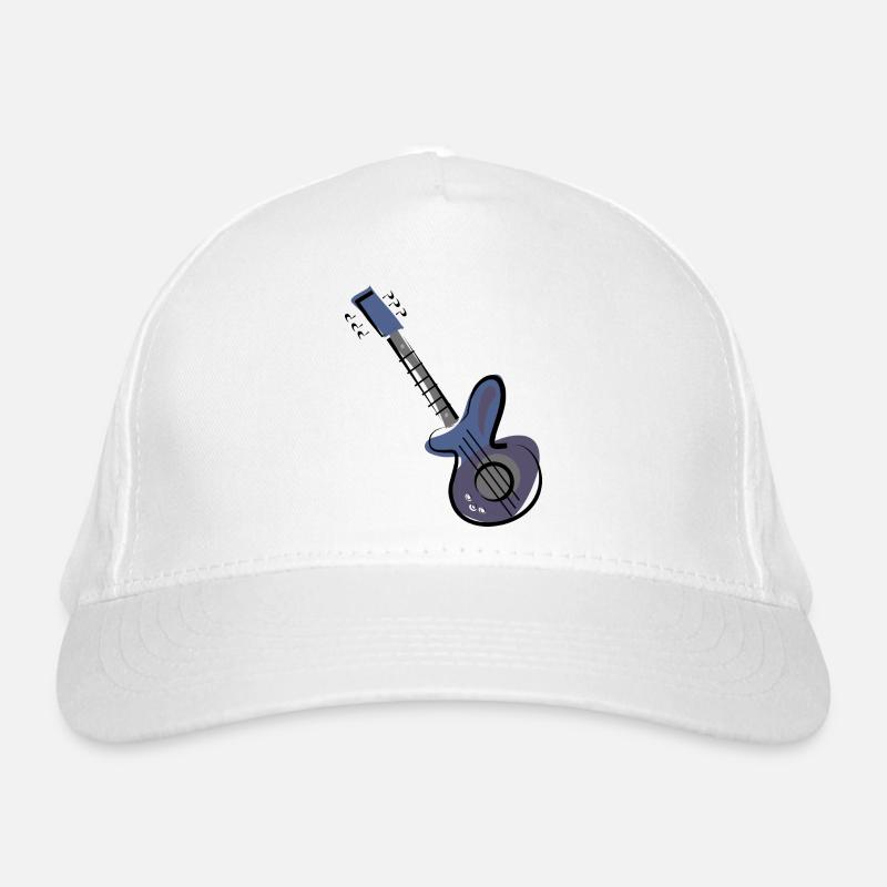 Guitar Organic Baseball Cap