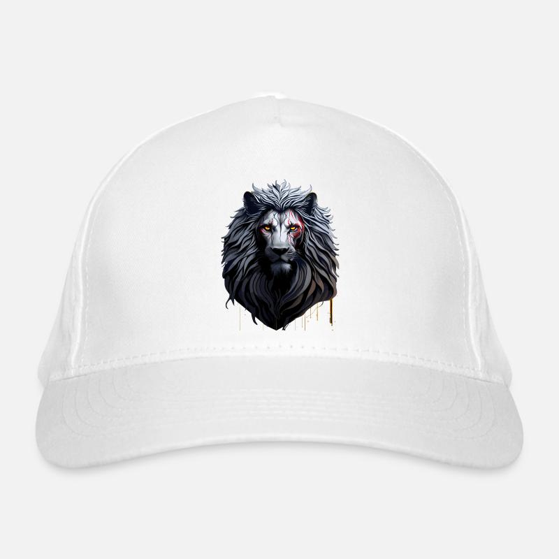 WILDES LÖWENDESIGN Bio-Baseballkappe