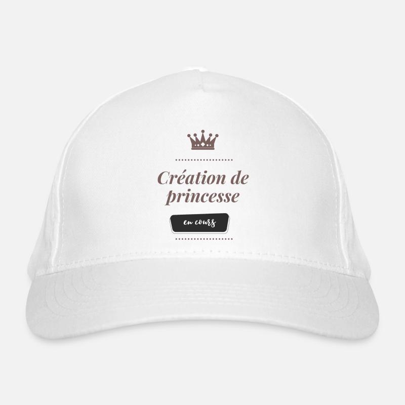 Création de princesse en cours Casquette classique bio