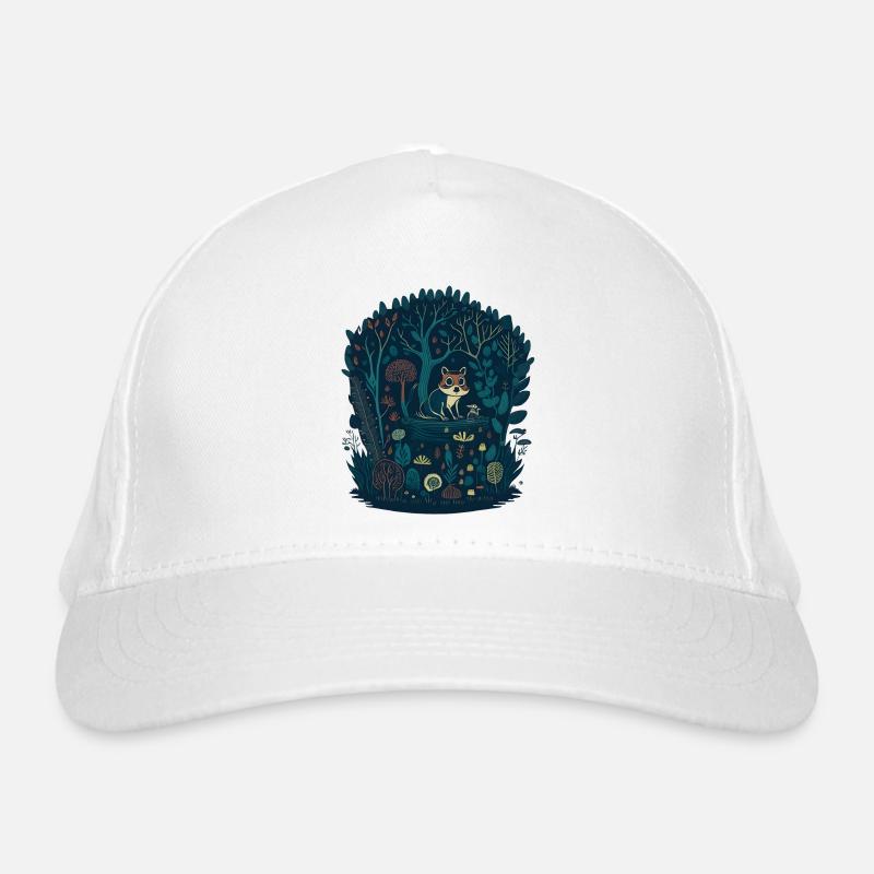 Forest Chipmunk Organic Baseball Cap