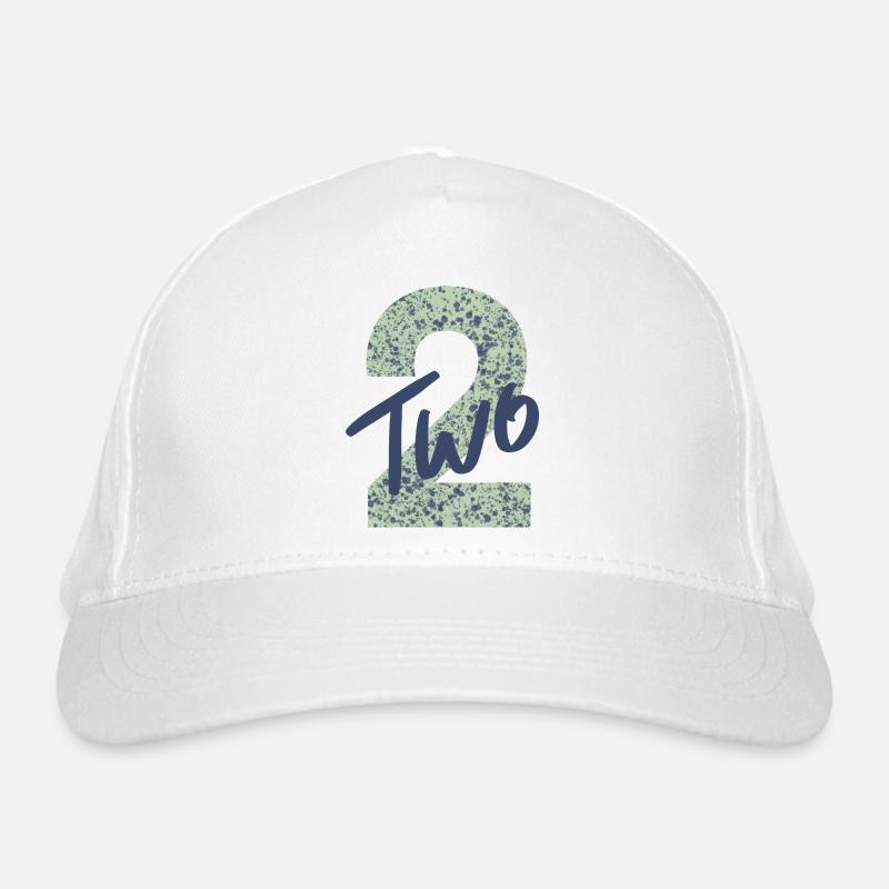 Number / Two / 2 / Birthday / Second / Number Organic Baseball Cap