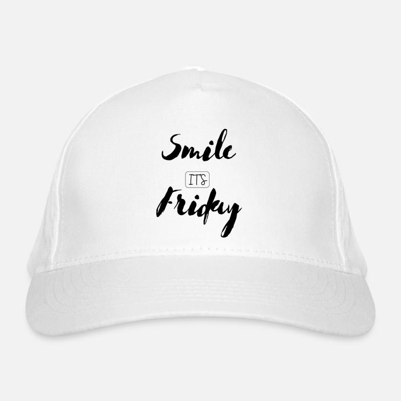 Souriez c’est vendredi Casquette classique bio