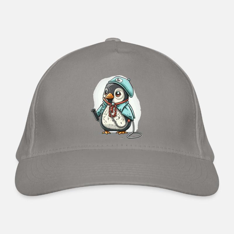 Médecin pingouin Casquette classique bio
