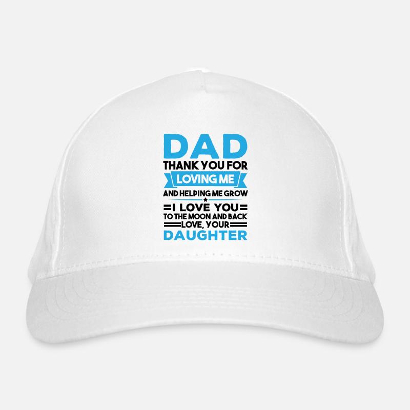 Vater-Tochter-Geschenk Bio-Baseballkappe