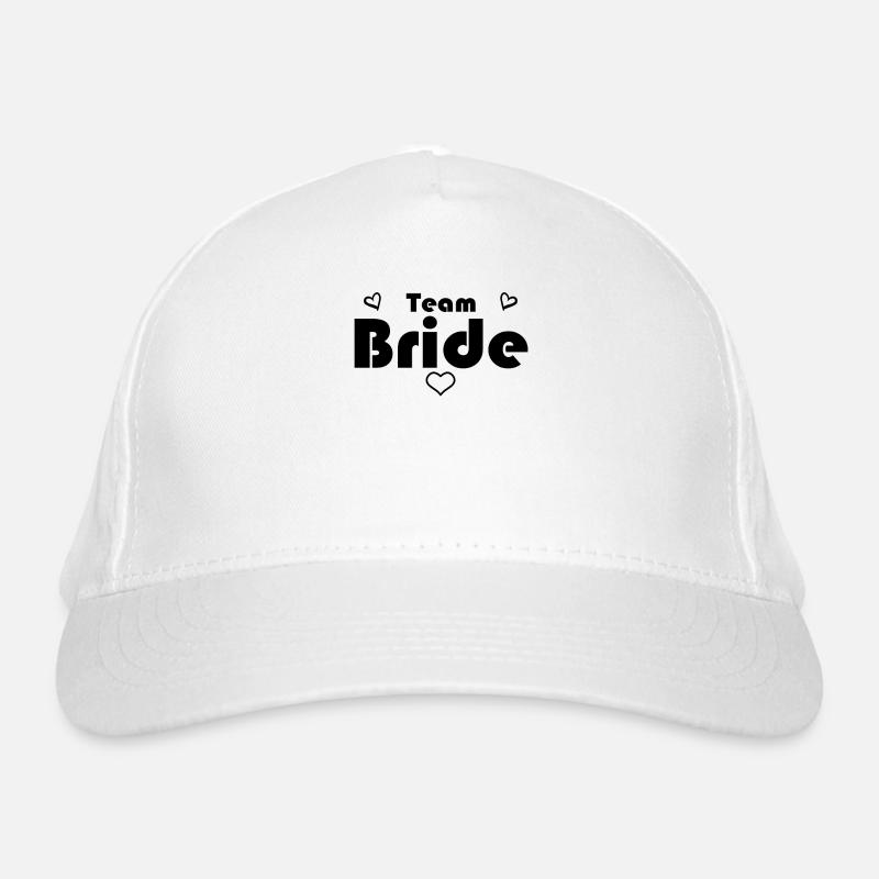 Team Bride Organic Baseball Cap