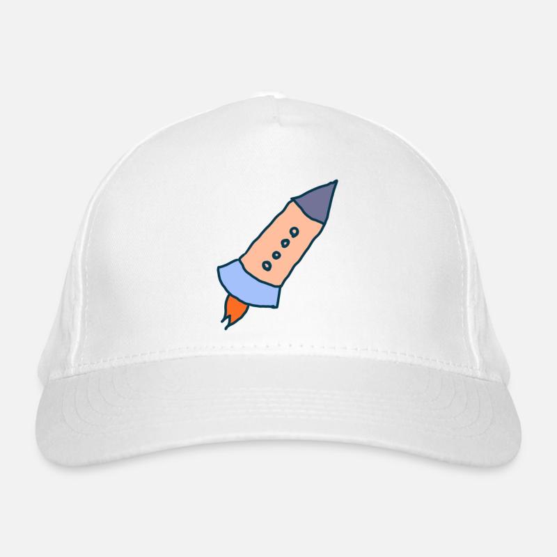 Departure into new worlds Organic Baseball Cap