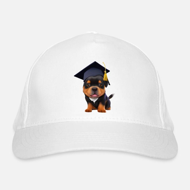 Bachelor Rottweiler Graduation Study Dogs Casquette classique bio