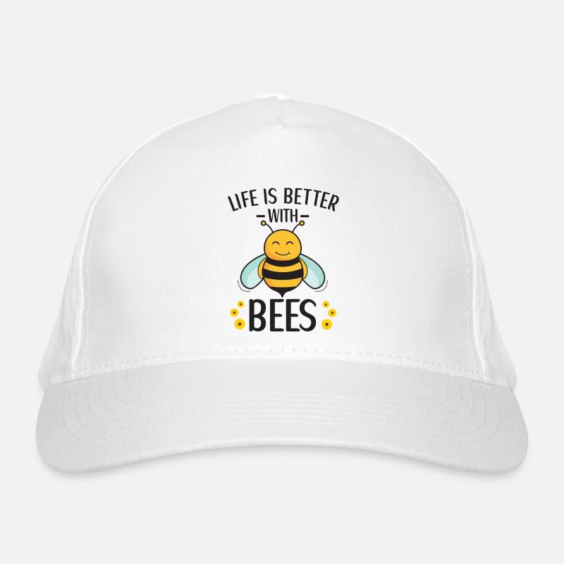 Bee Lover Accessories Beekeeper Gift Organic Baseball Cap