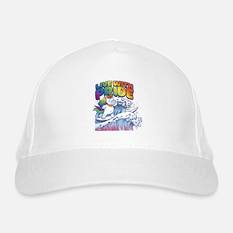 Pride unicorn Organic Baseball Cap