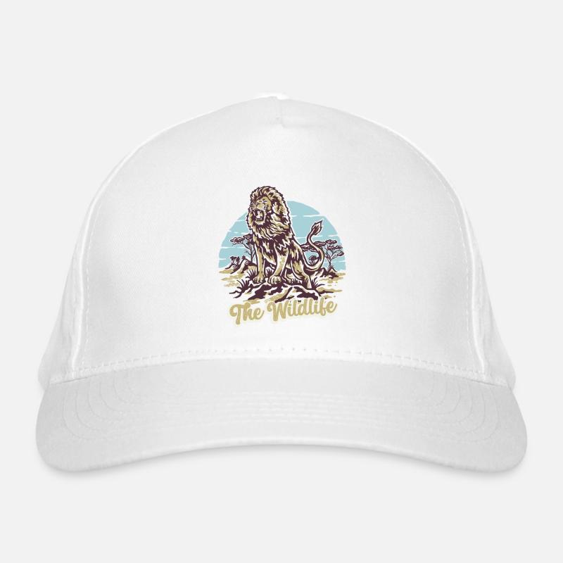 La faune de la bête lion Casquette classique bio