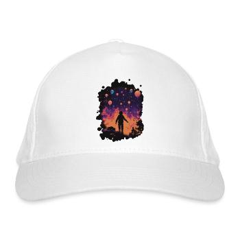 Let It Go - Organic Baseball Cap - white - Front