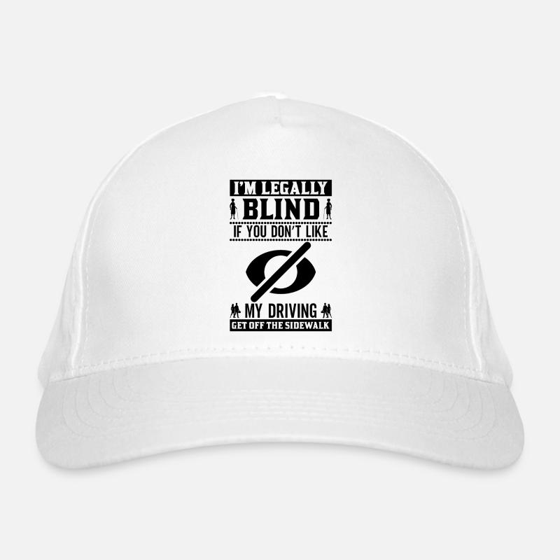 Blindheitsbewusstsein Gesetzlich Blind Bio-Baseballkappe