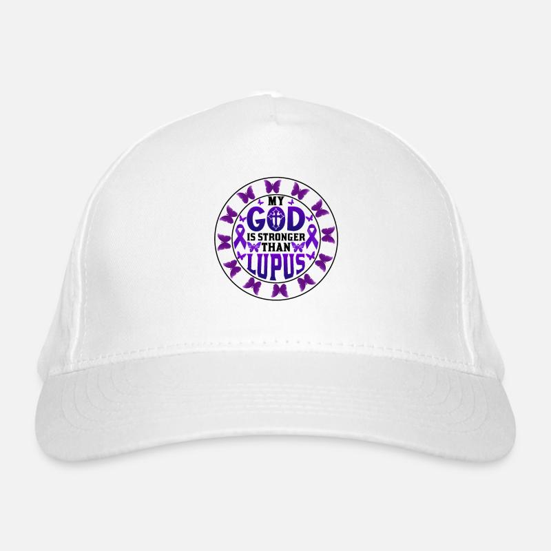 Lupus Bewusstseins Monat Bio-Baseballkappe