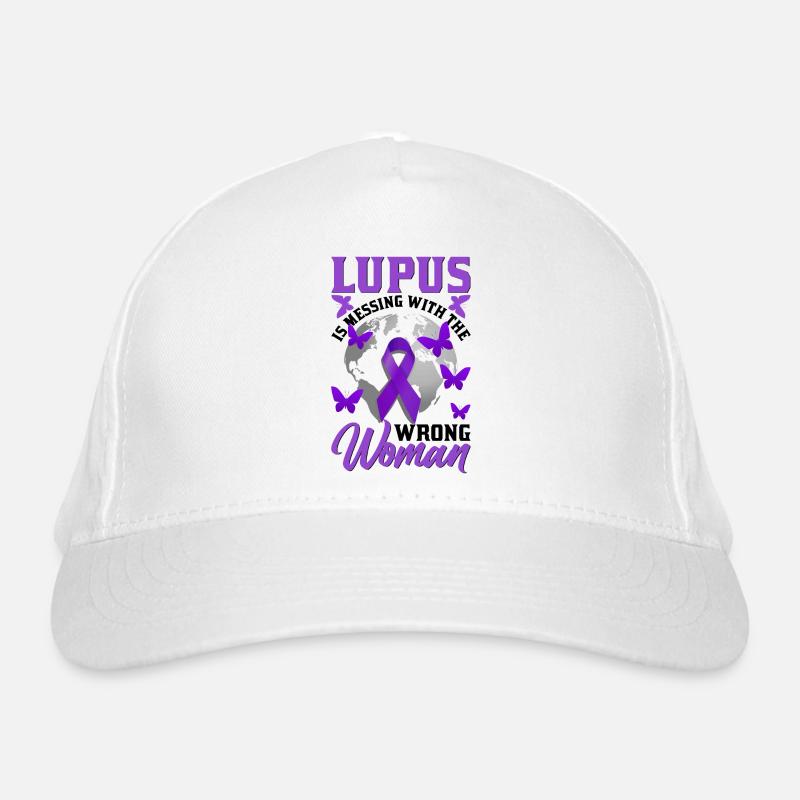 Lupus Bewusstseins Monat Bio-Baseballkappe