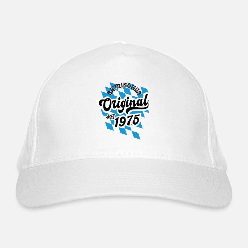 1975 Bayrisches Original seit 1975 Geburtstag Bio-Baseballkappe