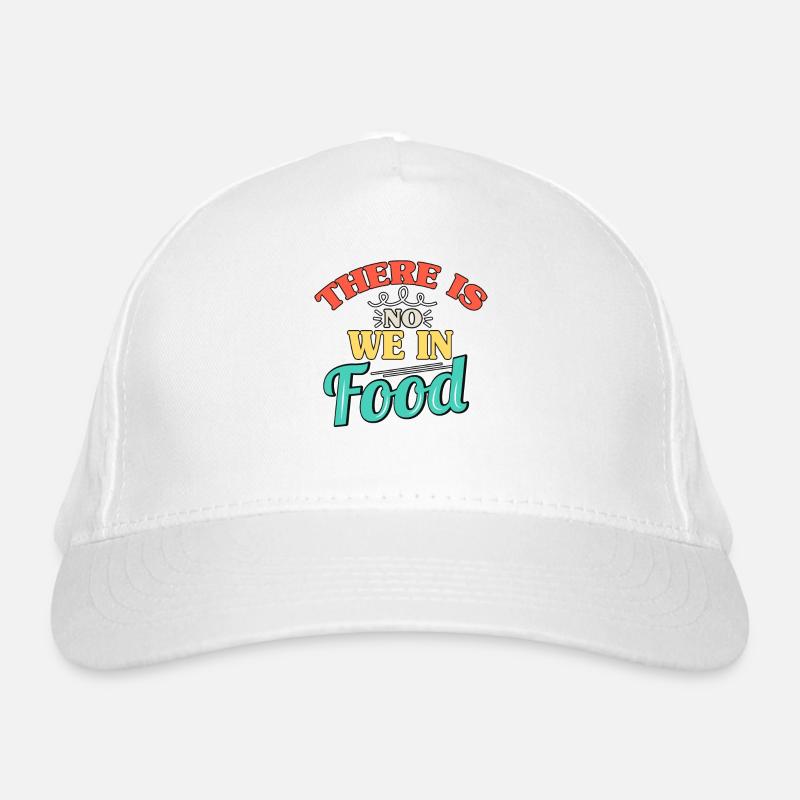 Nein Wir im Essen Bio-Baseballkappe