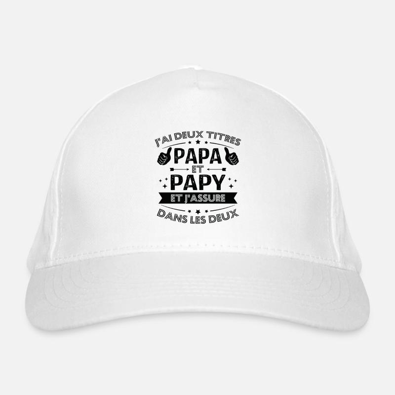Casquette classique bio