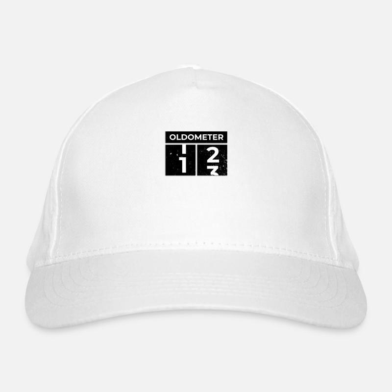 Oldometer 13th Birthday Funny Slogan Turning 13 Organic Baseball Cap