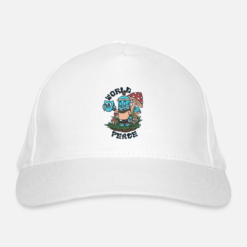420 Weltfriedens-Gumble Bio-Baseballkappe