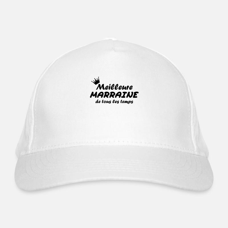 Meilleure marraine de tous les temps Casquette classique bio