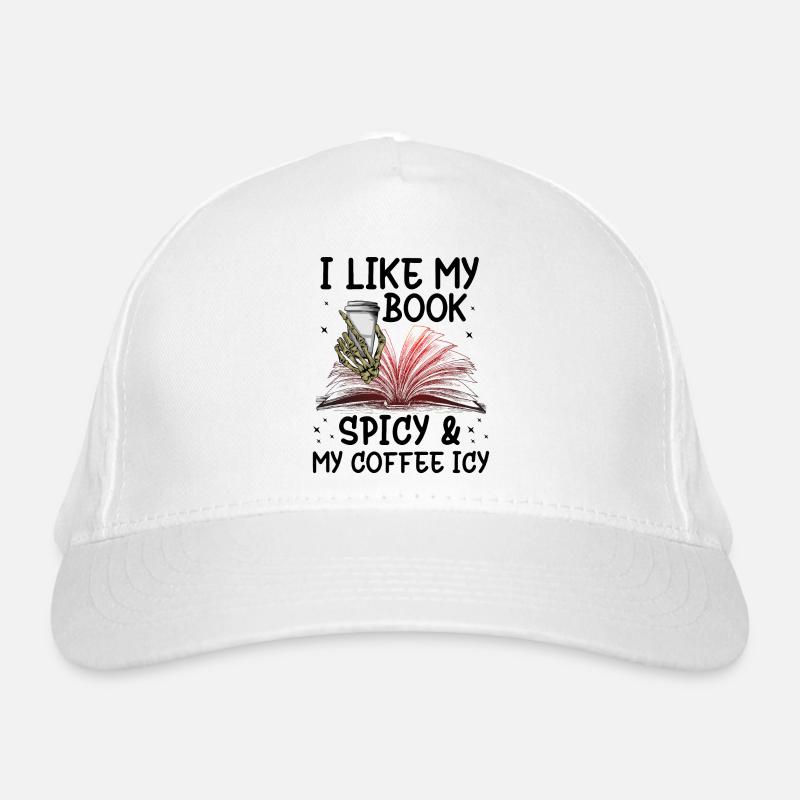Book Lover Book Reader Coffee Lover Casquette classique bio