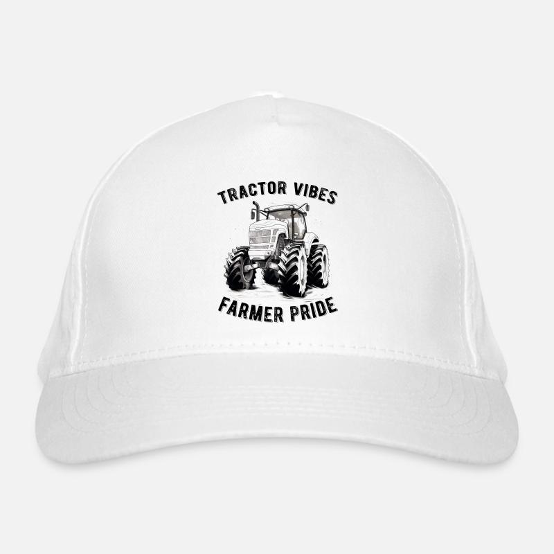 Tractor Vibes Farmer Pride Traktor Landwirt Gesche Casquette classique bio