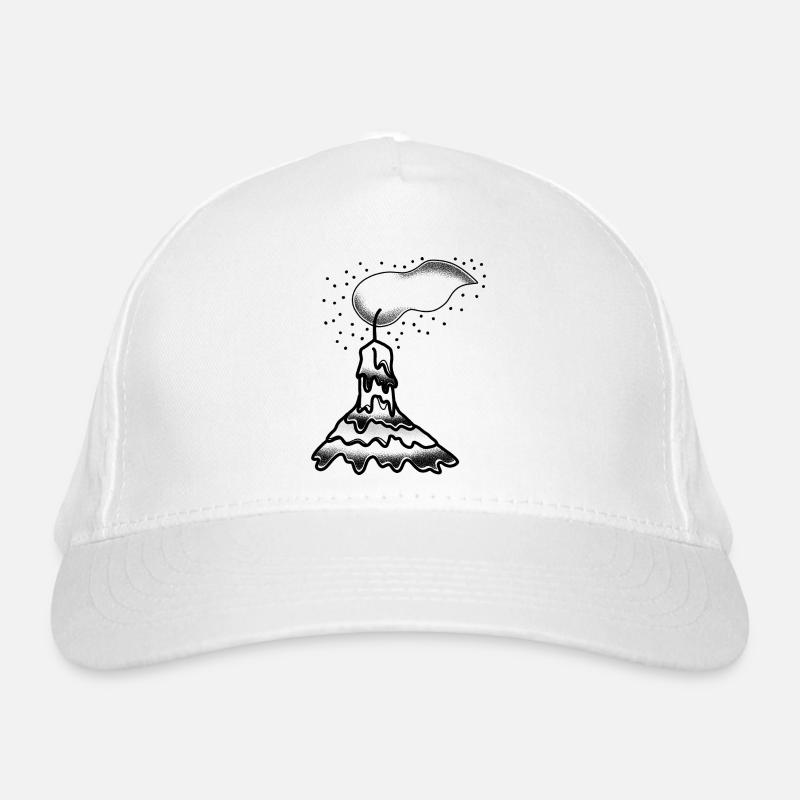 Witchcore-Tattoo-Stil Dripping Candle Bio-Baseballkappe