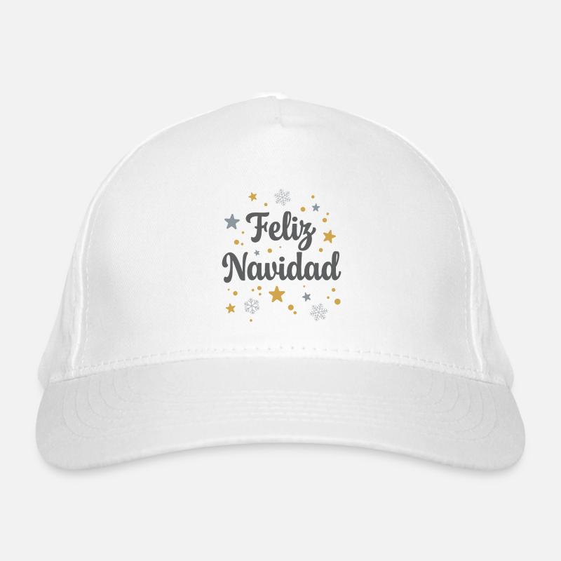 Feliz Navidad Bio-Baseballkappe