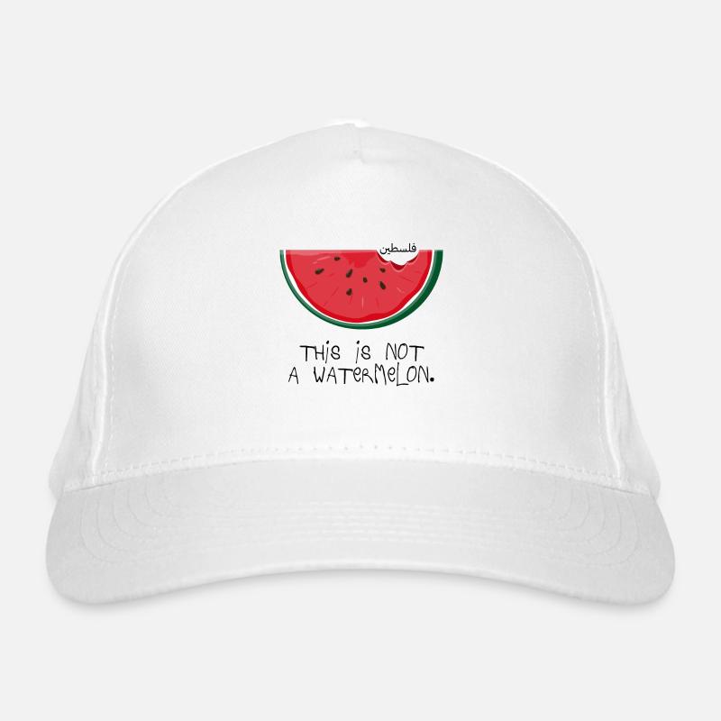 Palestine libre Ce n’est pas un Gaza sans pastèque Casquette classique bio
