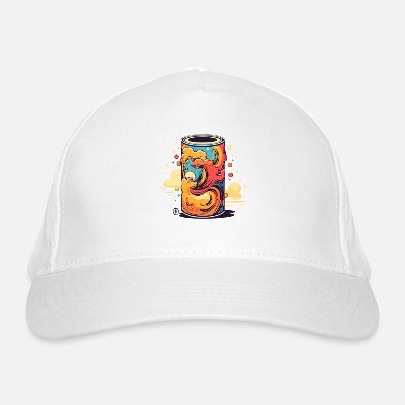 A cloudy container, a cloud can Organic Baseball Cap