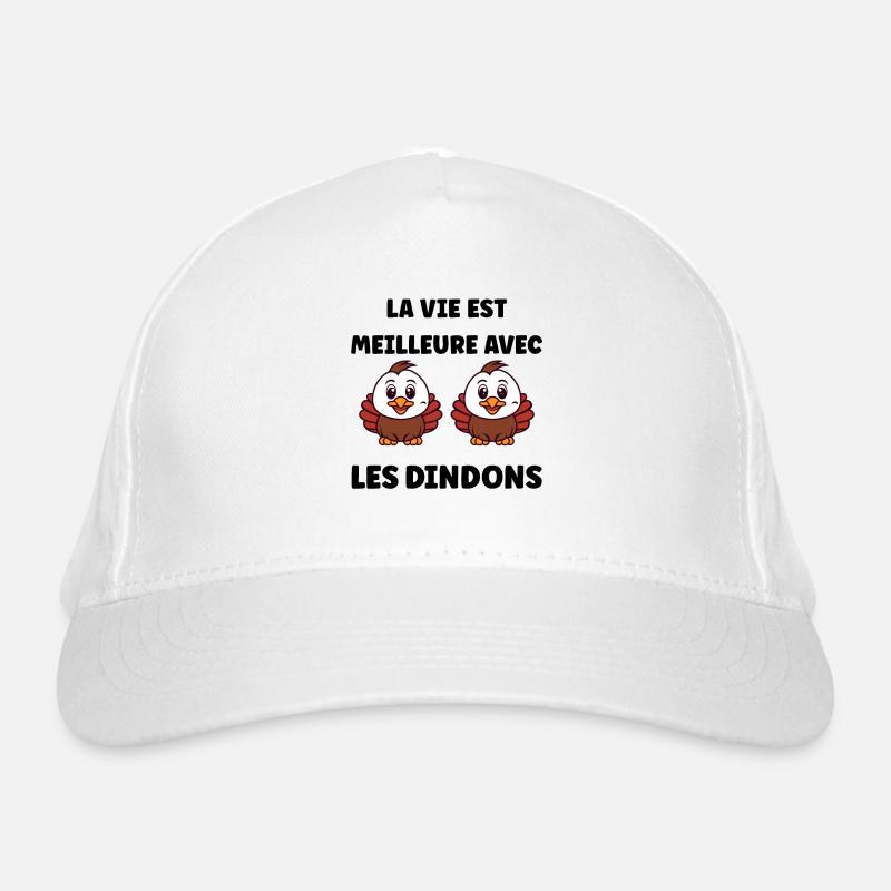 dindons Casquette classique bio
