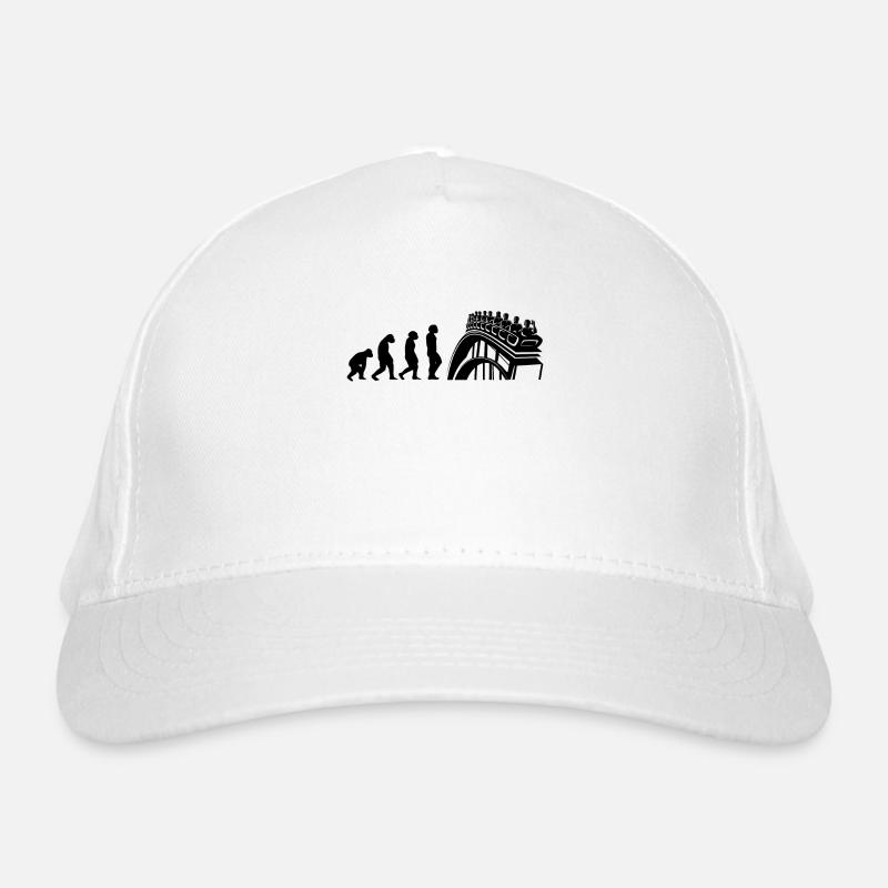 Amusement Park, Fair, Fairground, Funfair Organic Baseball Cap
