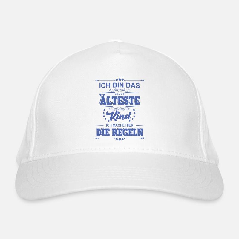 ich bin das älteste Kind ich mache die Regeln Bio-Baseballkappe