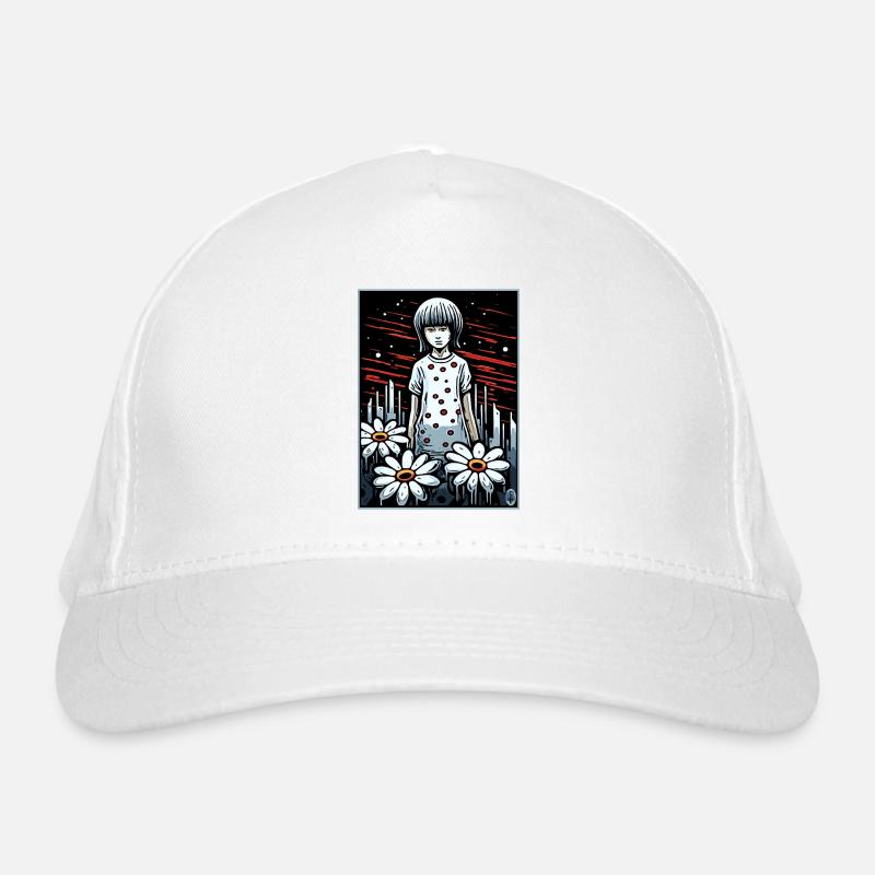 Schwere Melancholie oder Schlaflosigkeit Bio-Baseballkappe