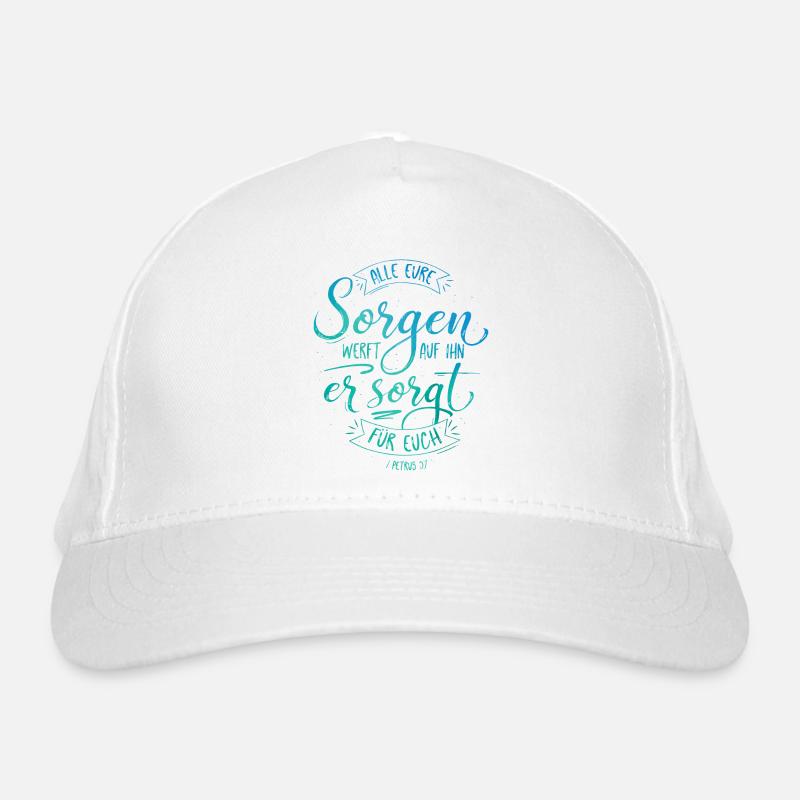 Déchargez-vous sur lui de tous vos chagrins Casquette classique bio
