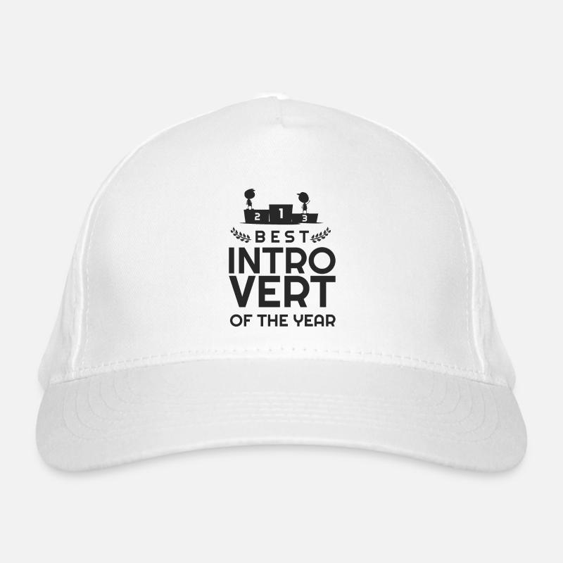 Si vous êtes introverti, prenez-le !! Casquette classique bio