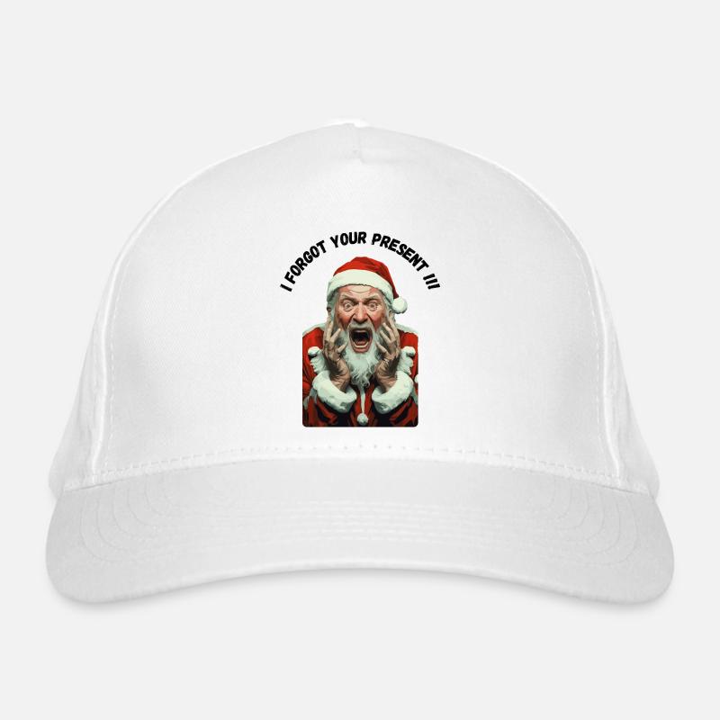 Ich habe dein Weihnachtsgeschenk vergessen! Schock! Bio-Baseballkappe