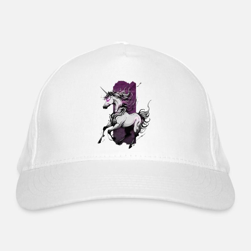 Galop éthéré : Licorne en cours d’exécution Casquette classique bio
