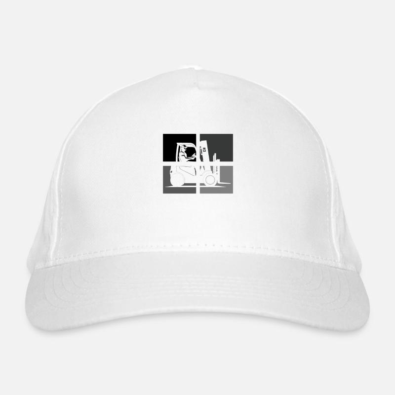 Gabelstaplerfahrer Lagerleiter Lagerist Berufe Bio-Baseballkappe
