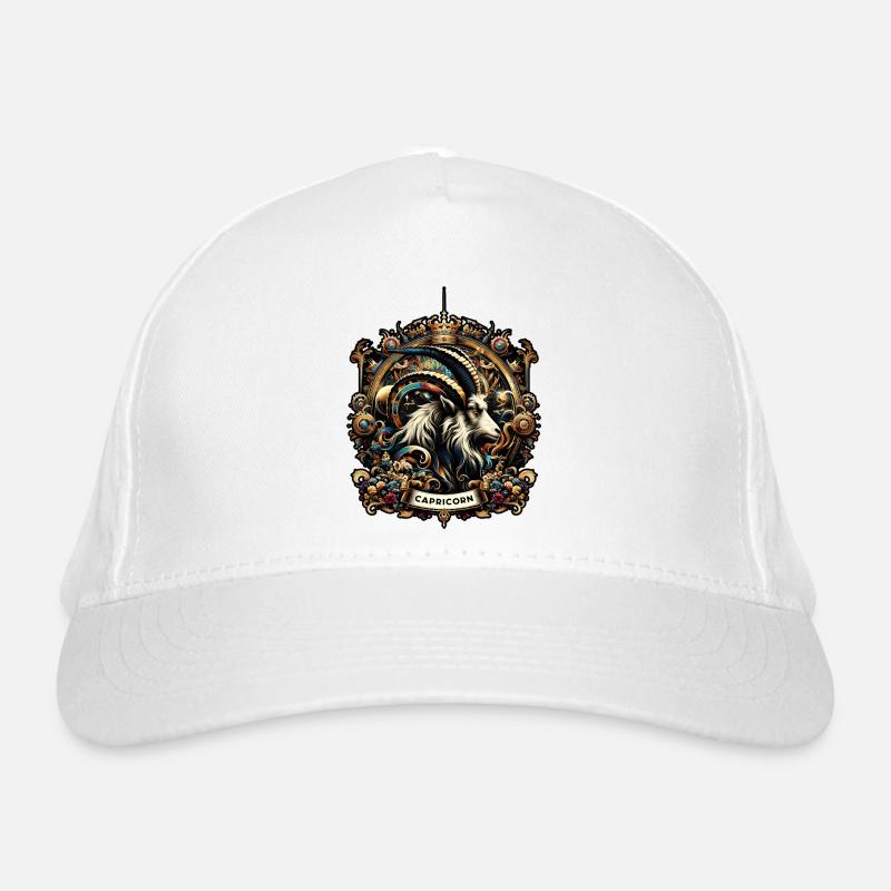 Der Stolze Steinbock 22.12 - 20.01 Bio-Baseballkappe