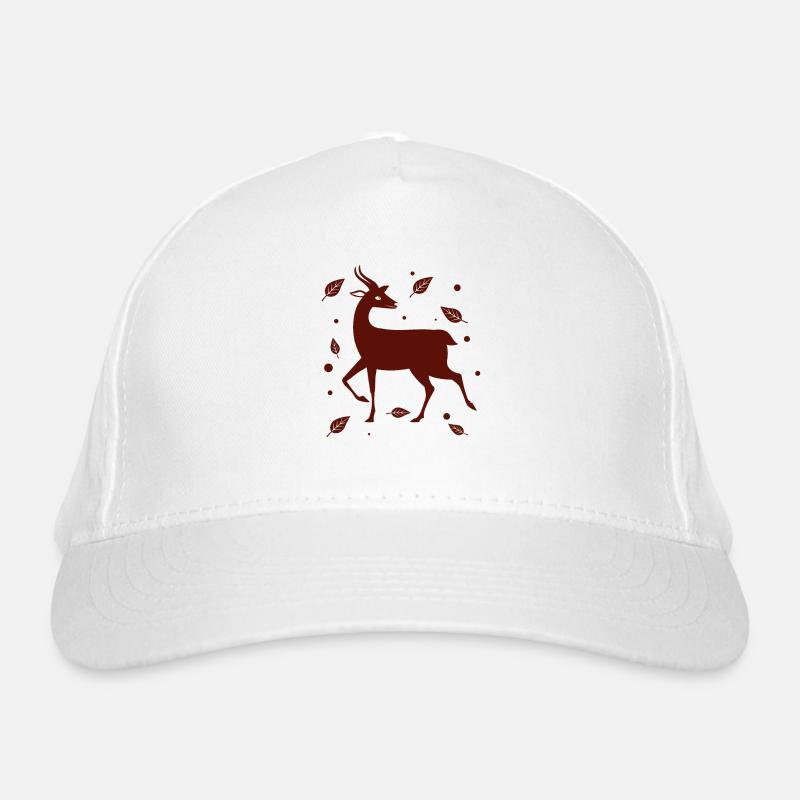 Deer - Forest, Nature, Animal Welfare Organic Baseball Cap