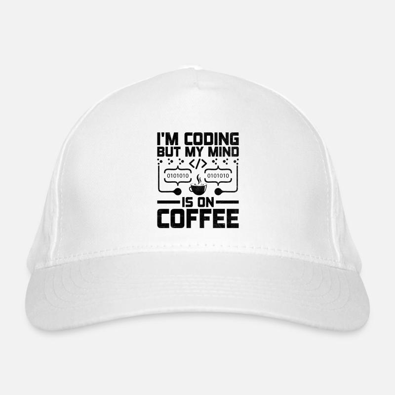 Kaffee-Codierung Programmierer Programmierer Entwickler Nerd Coff Bio-Baseballkappe