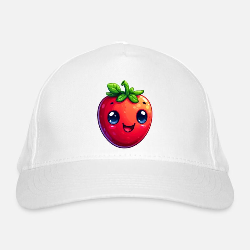 Chili Bio-Baseballkappe