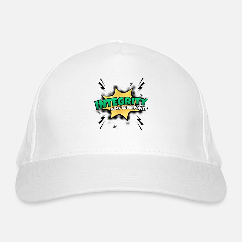 Integrity is my superpower trait Organic Baseball Cap