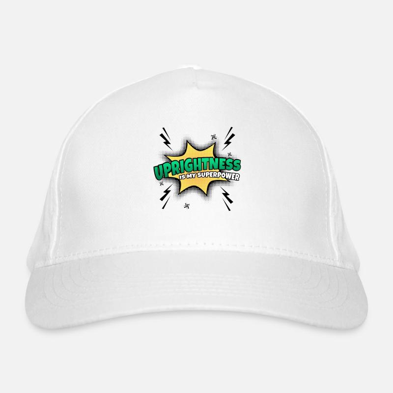 Sincerity is my superpower trait Organic Baseball Cap