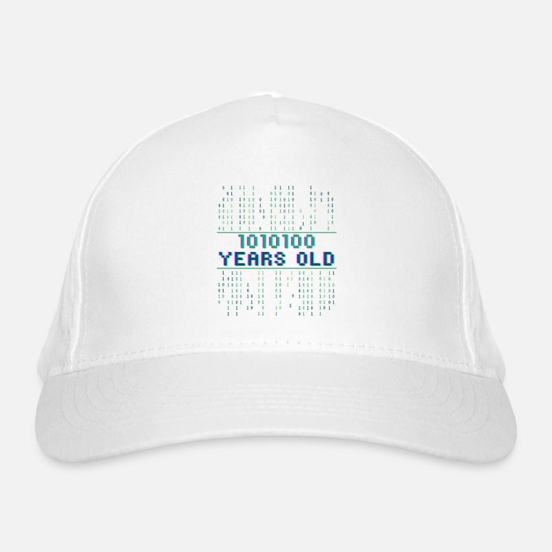 84e anniversaire 84 ans Code binaire Informatique Casquette classique bio