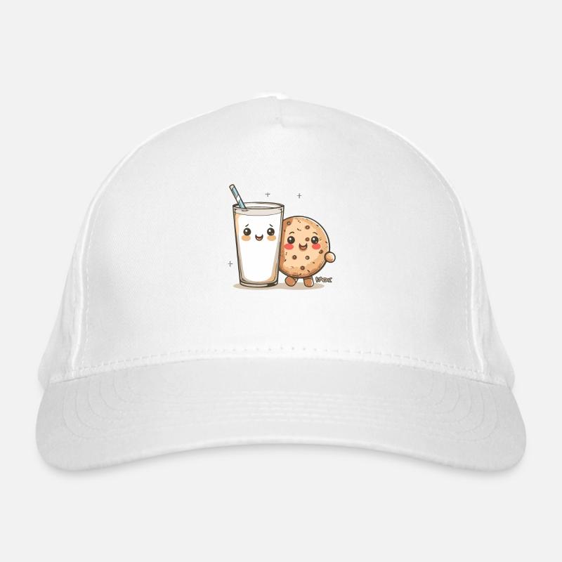 Lait et biscuits : le couple inconfortable Casquette classique bio