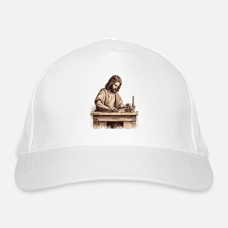 Joseph and Jesus, the carpenters: carpenter Organic Baseball Cap