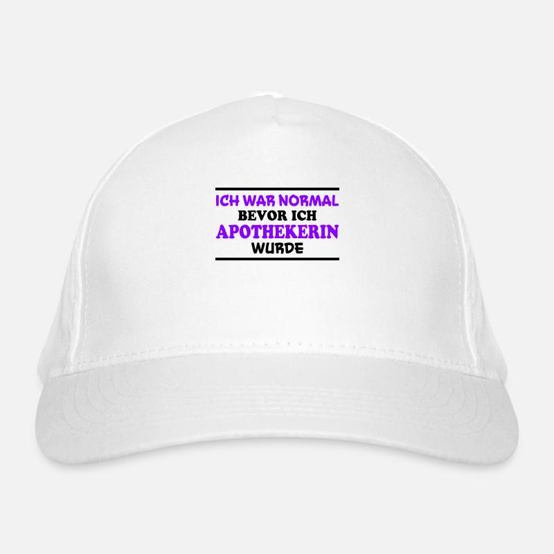 Apothekerin Spruch Apotheke Apothekerin Geschenk Bio-Baseballkappe