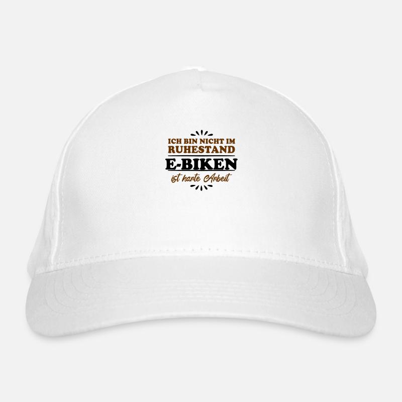 Retraité Retraité E-Biker Casquette classique bio